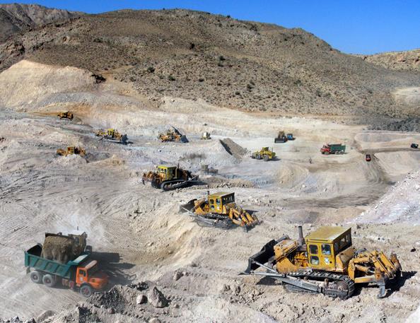 Construction of the main road on the Asaluyeh-Firuzabad-Farashband Highway (Sections A, B, and C)