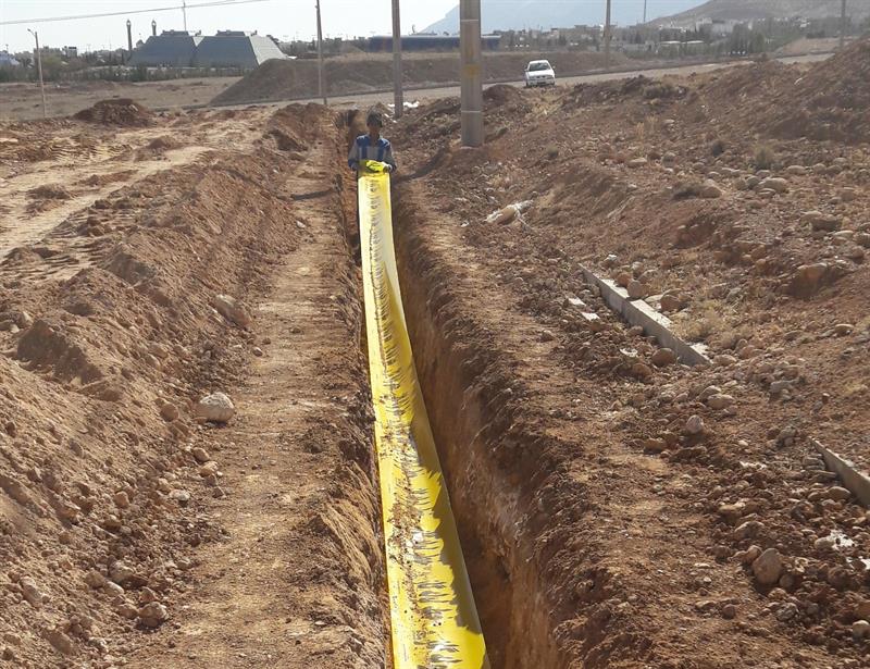 Execution of polyethylene and steel gas supply projects through the supply of goods, equipment, and installation (PC) in gas supply areas 1 and 4 in Shiraz and its suburbs