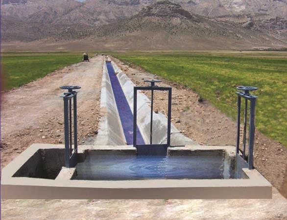Construction of irrigation channels, access roads, and land leveling in Sarvachaman